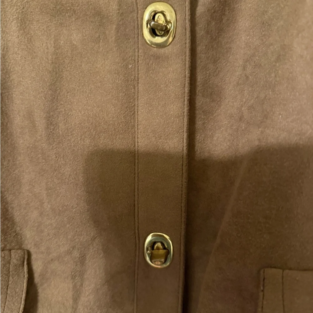 Classic Brown Women's Trench Coat - Vintage - Picture 4 of 5